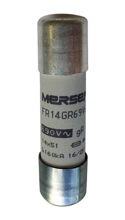 Mersen Protistor Feinsicherung FF / 25A 14 x 51mm 500 V dc, 690 V ac, 700V ac gR