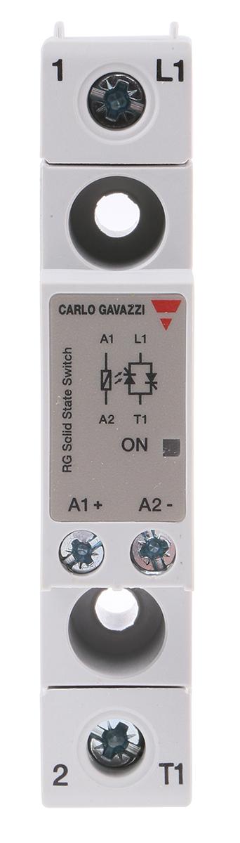 Carlo Gavazzi Tafelmontage Halbleiterrelais mit Nulldurchgang, 1-poliger Schließer 240 V ac / 25 A