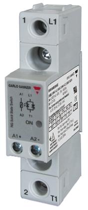 Carlo Gavazzi Tafelmontage Halbleiterrelais mit Nulldurchgang, 1-poliger Schließer 240 V ac / 50 A