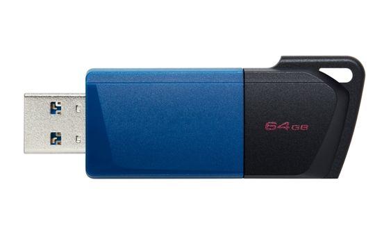 Produktfoto 1 von Kingston 3D TLC, USB-Flash-Laufwerk, 64 GB, USB 3.2, Keine Verschlüsselung, DataTraveler Exodia M