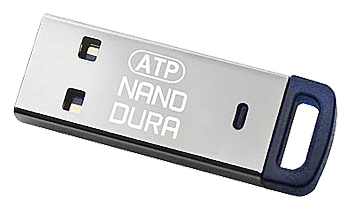 Produktfoto 1 von ATP, USB-Stick, 4 GB, USB 2.0, NanoDura, Industrieausführung