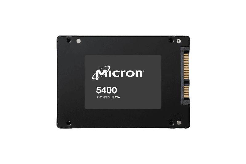 Produktfoto 1 von Micron 5400 PRO, 2,5 Zoll SSD SATA III , 3D TLC, 1,92 TB, SSD