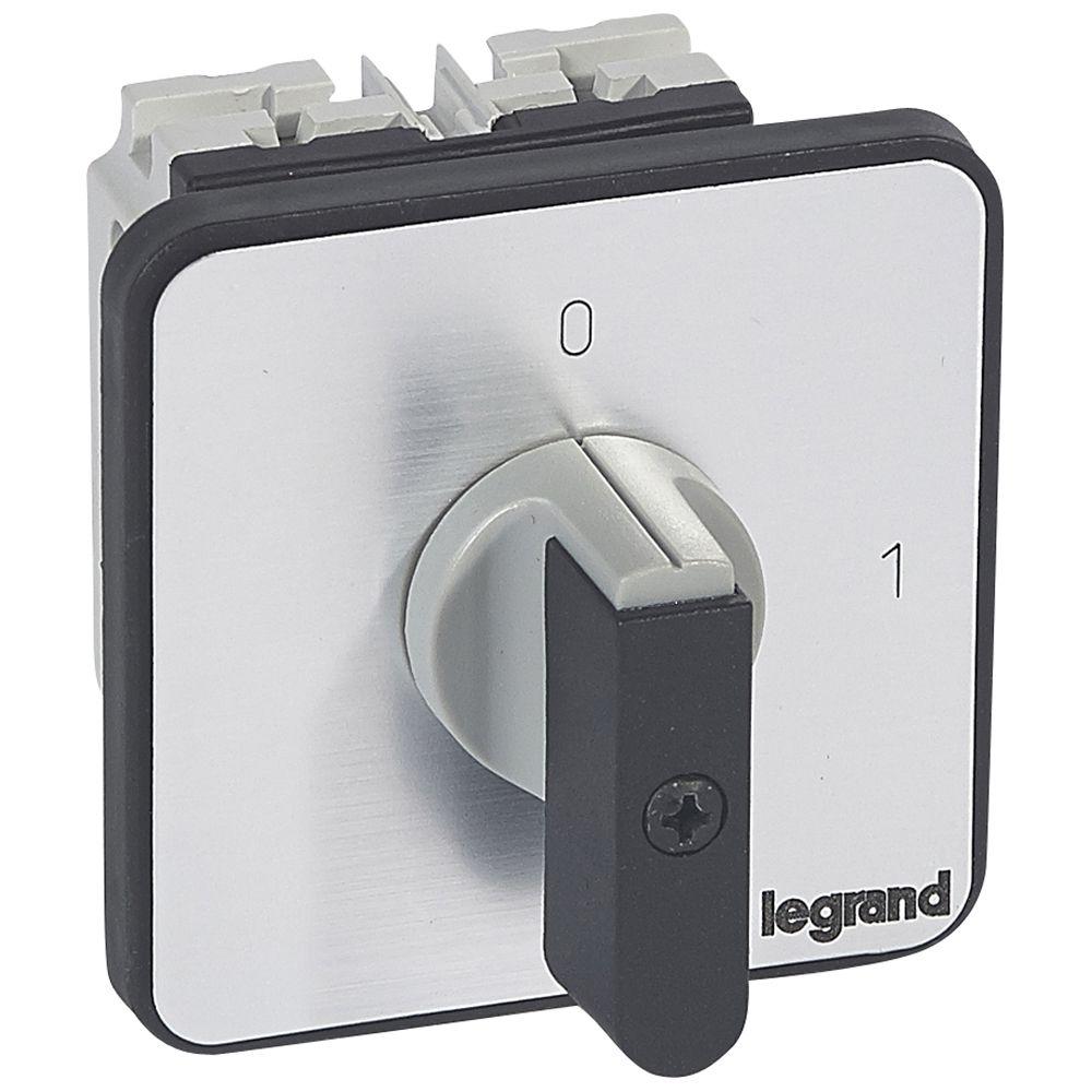 Legrand Nockenschalter, 2P / 32A, 690V (Volts), 2-Stufen, 90°-Wurfwinkel