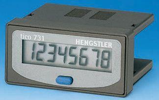 Produktfoto 1 von Hengstler TICO 731 Zähler LCD 8-stellig, max. 30Hz, 12 → 24 V dc