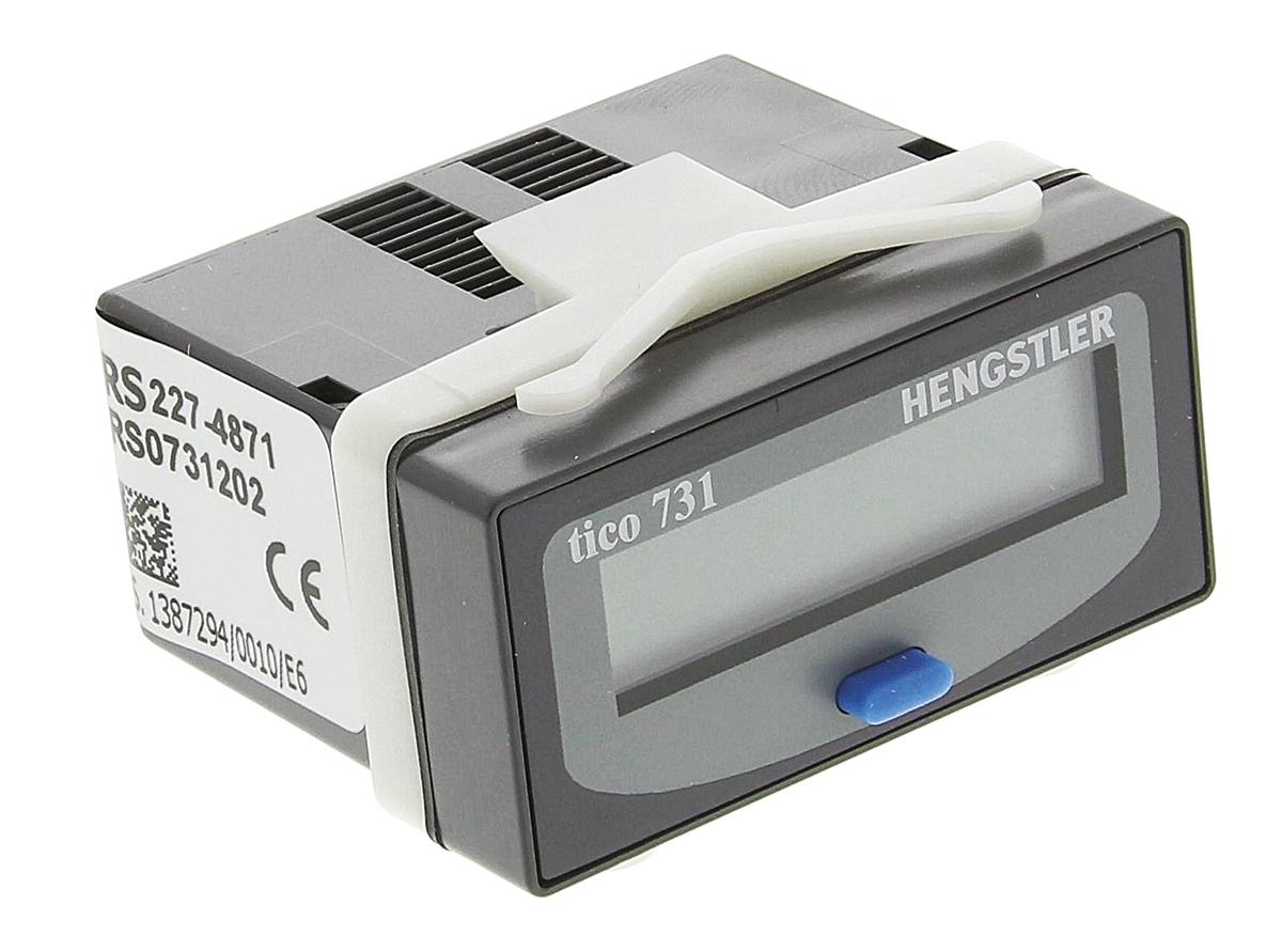 Produktfoto 1 von Hengstler TICO 731 Zähler LCD 8-stellig, Minuten, max. 7.5kHz, 12 → 24 V dc