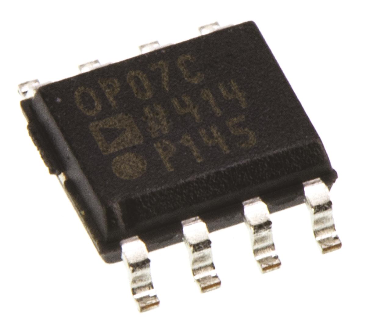 Produktfoto 1 von Analog Devices Operationsverstärker SMD SOIC, biplor typ. ±12 V, ±15 V, ±5 V, ±9 V, 8-Pin