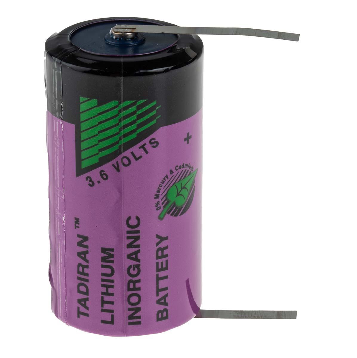 Produktfoto 1 von Tadiran Li-Thionylchlorid C Batterie, 3.6V, 8.5Ah mit Lötfahnen-Anschluss