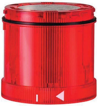 Produktfoto 1 von Werma KombiSIGN 71 644 Signalleuchte Blitz-Licht Rot, 230 Vac, 70mm x 65mm