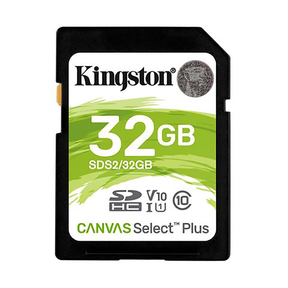 Produktfoto 1 von Kingston Canvas Select Plus SD SD-Karte 32 GB Class 10, UHS-I