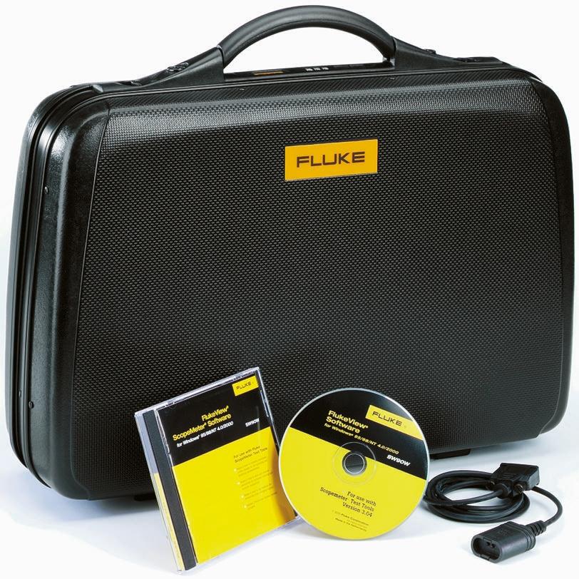 Produktfoto 1 von Fluke Hartschalenkoffer, ScopeMeter-Software SCC290 für 190 Serie II