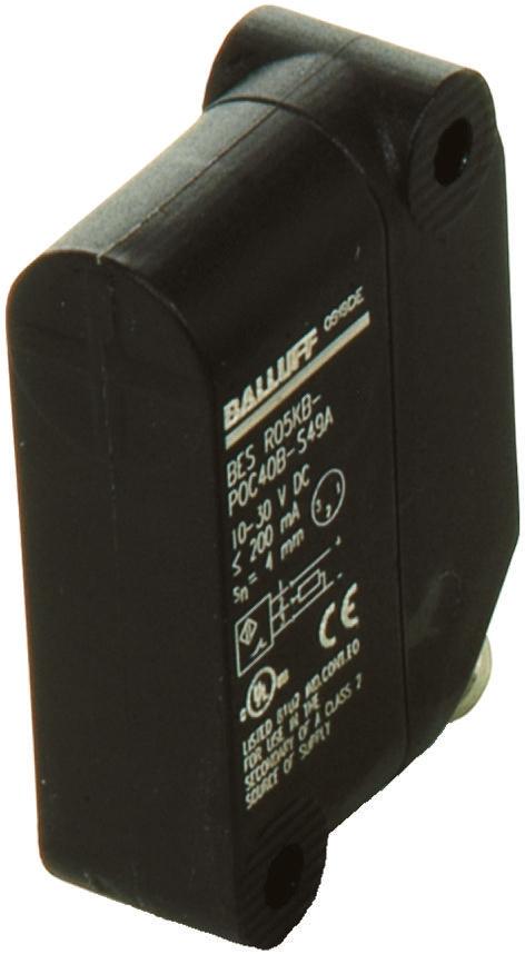 Produktfoto 1 von BALLUFF Näherungssensor PNP 10 → 30 V dc / 200 mA, Kubisch 4 mm, IP67