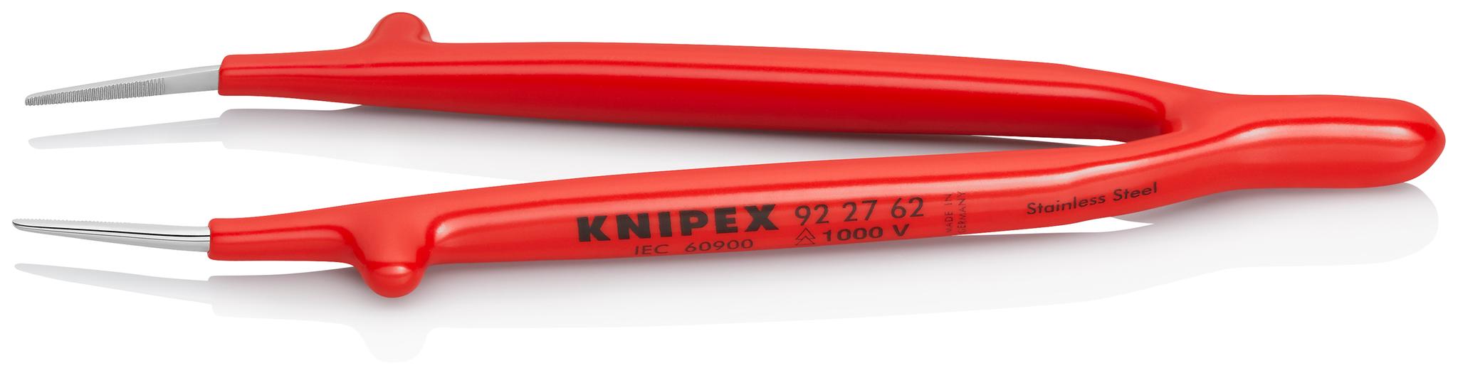 Produktfoto 1 von Knipex Stahl vernickelt Pinzette, 150 mm Gerade, Spitze Glatt Antimagnetisch 1-teilig