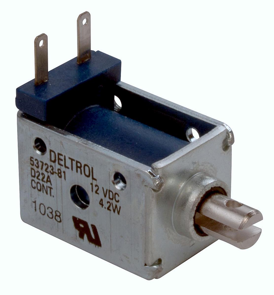 Deltrol Linearer Magnetschalter 4,2 W Ziehen 12 V dc 30oz 1.8N 12.7mm 6.35mm 23.11mm 31.88mm 19.02mm, 23,11 x 31,88 x