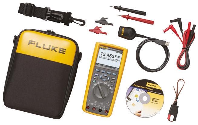 Fluke 287 Multimeter Elektronik, ISO-kalibriert