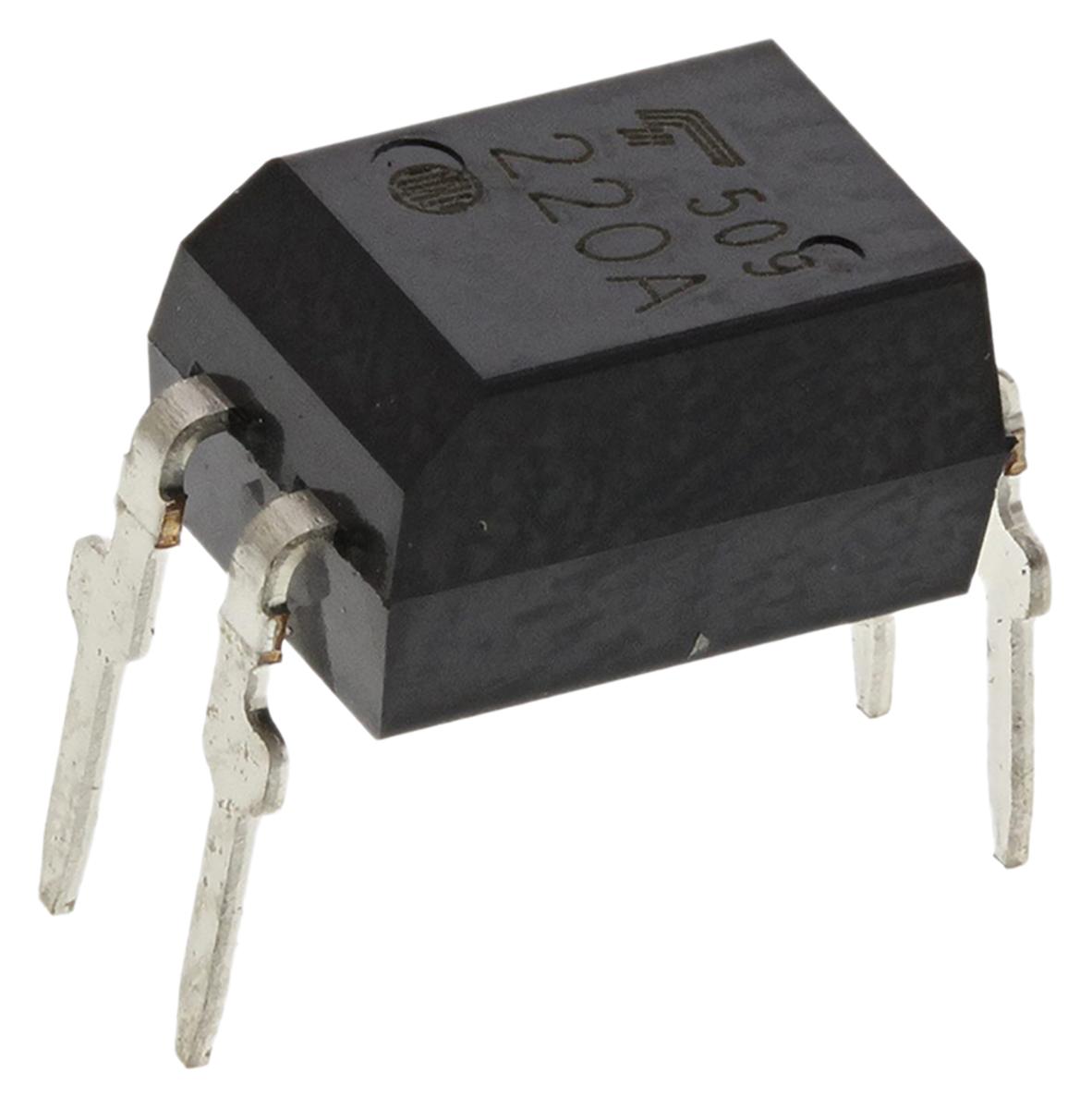 Produktfoto 1 von Toshiba THT Optokoppler AC-In / MOSFET-Out, 4-Pin DIP, Isolation 5000 V eff