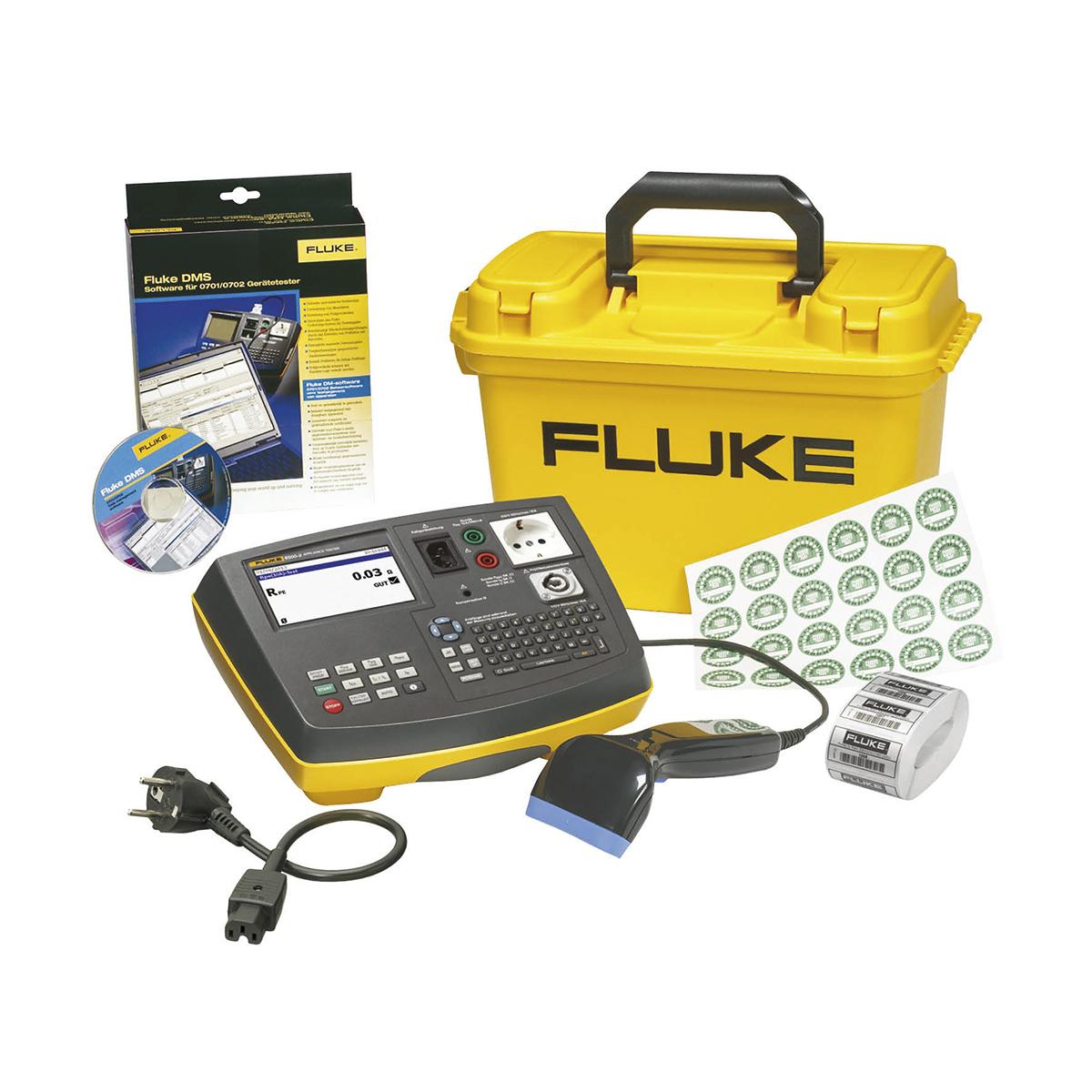 Fluke 6500-2 Advanced PAT PAT-Prüfkit, Prüfung Manuell Klasse I, Klasse II