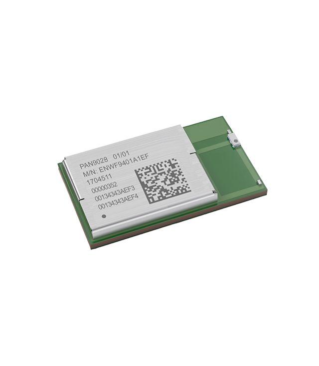 Produktfoto 1 von Panasonic WLAN-Modul 2.4 GHz IEEE Std. 802.11 b/g 802.11i AES-Verschlüsselung, CCMP GPIO, SDIO, UART 3.3V 24 x 12 x