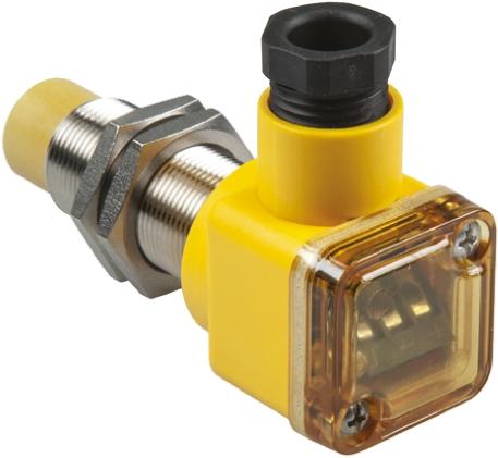 Produktfoto 1 von Turck M18 Näherungssensor NPN 10 → 30 V dc / 200 mA, zylindrisch 12 mm, IP68