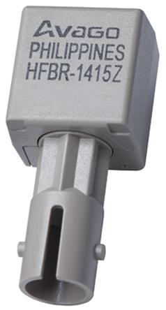 Produktfoto 1 von Broadcom LWL-Sender, 820nm, 6.5ns, Fallzeit 6.5ns, 1ns THT 8-polig 27.2 x 12.7 x 10.2mm