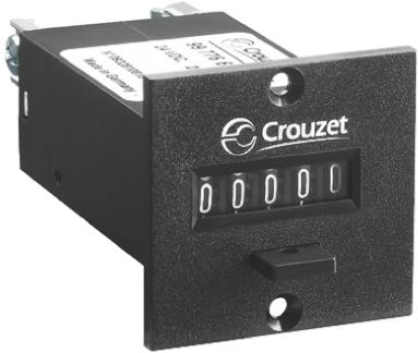 Crouzet CIM36 Zähler Mechanisch 5-stellig, Impulse, 230 Vac, 99999