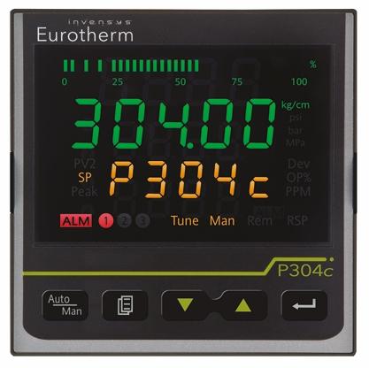 Produktfoto 1 von Eurotherm Piccolo P304 Massedruckregler, 3 x Analog, Relais Ausgang, 100 → 230 V ac, 92 x 92mm