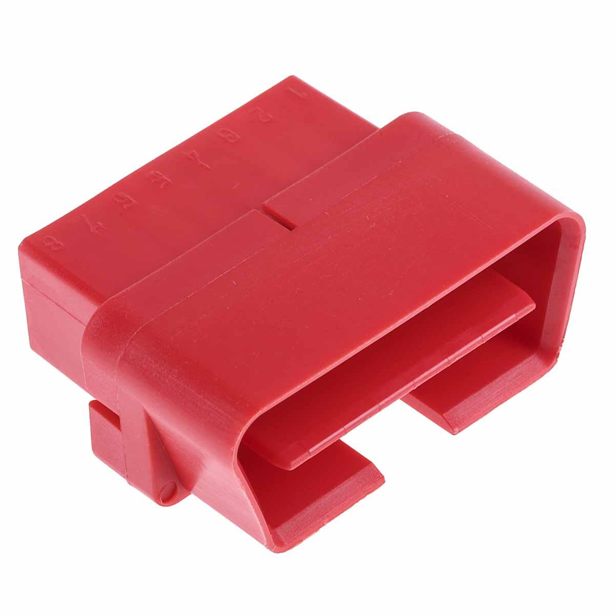 Delphi Metri-Pack OBD II Automotive, Kfz-Steckverbinder, Stecker, 16-polig, Rot / 2-reihig, 14A