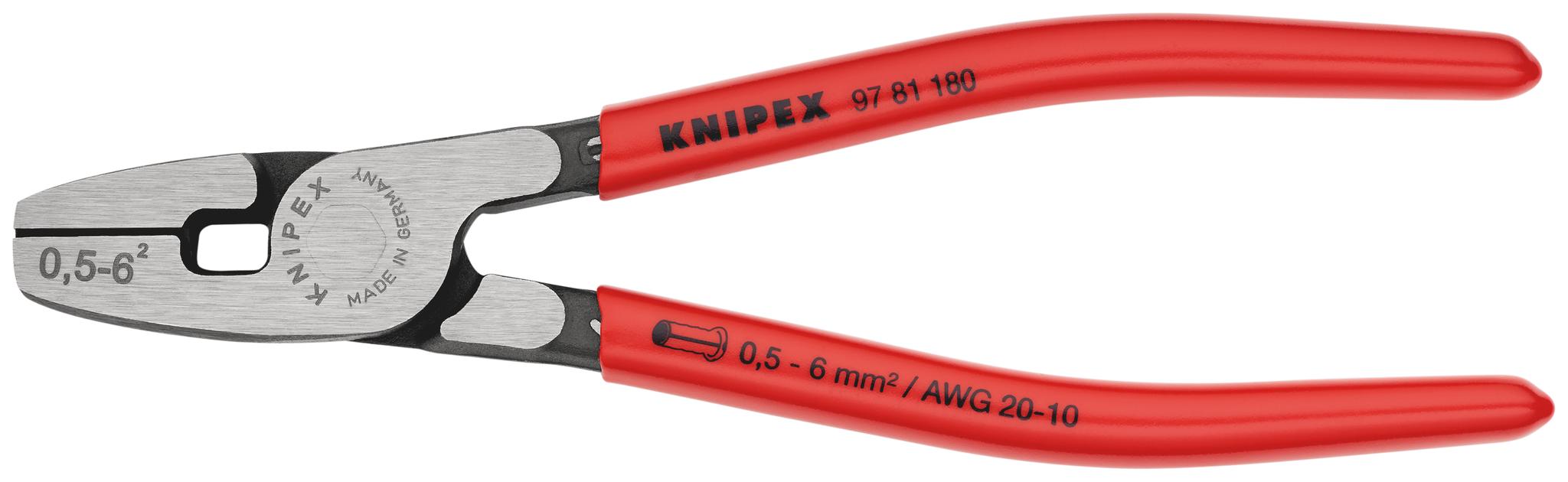 Produktfoto 1 von Knipex Crimpzange 180 mm