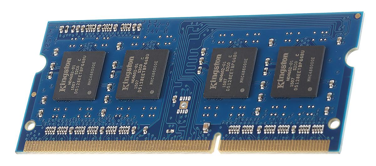 Produktfoto 1 von Kingston Arbeitsspeicher für Laptop, 4 GB, 1600MHz DDR3 SODIMM PC3-12800