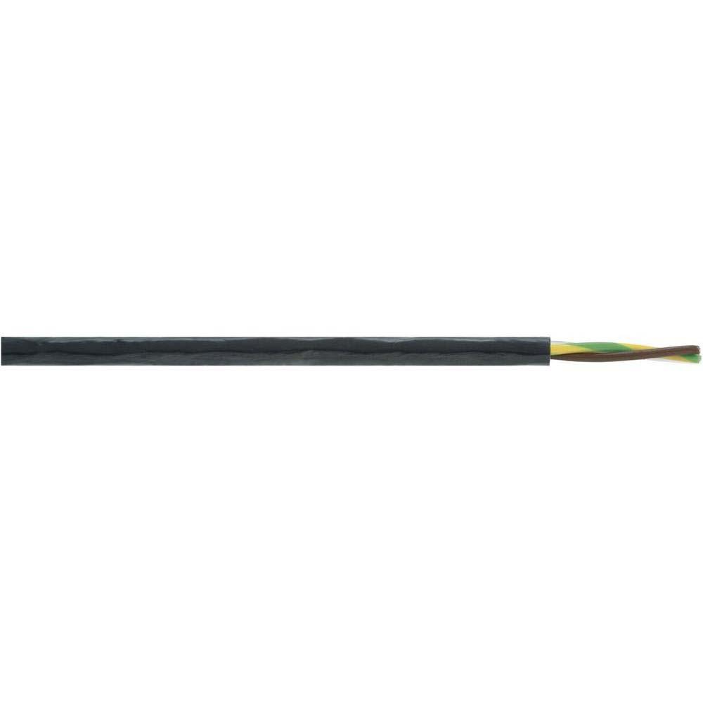 Lapp ÖLFLEX Netzkabel, 3-adrig Schwarz x 1,5 mm² /Ø 5.6mm 50m, 500 V, Polytetrafluorethylen PTFE