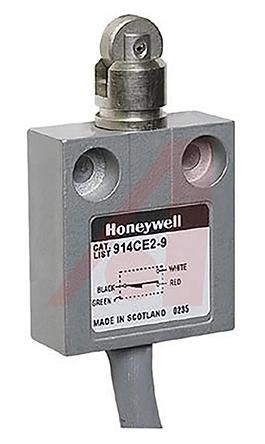 Produktfoto 1 von Honeywell 914CE Endschalter, Rollenstößel, 1-poliger Wechsler, Schließer/Öffner, IP66, IP67, IP68, Zinkdruckguss, 5A