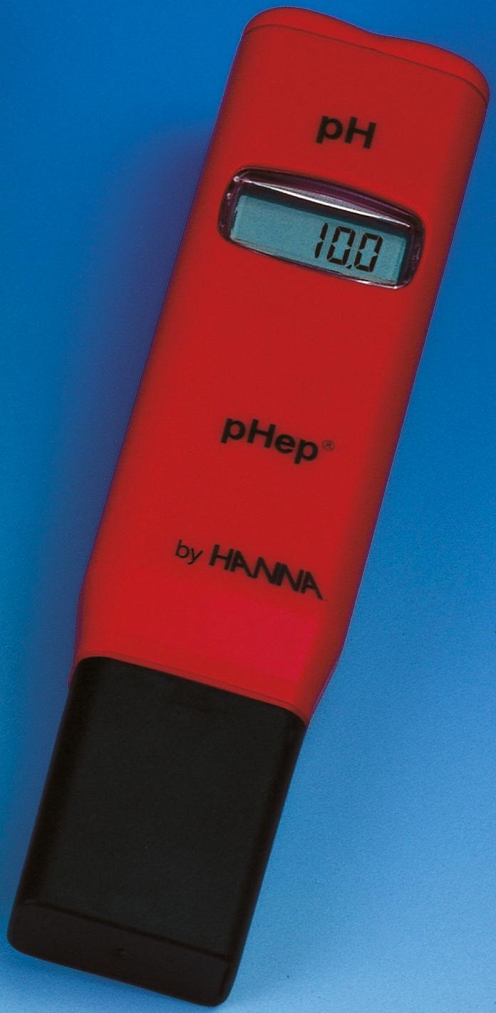 Produktfoto 1 von Hanna Instruments Batterie pH Messgerät, 0.1pH-Wert, 14pH-Wert max., ISO-kalibriert