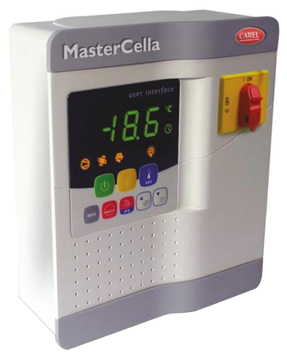 Produktfoto 1 von Carel MasterCella PID Temperaturregler, 2 x Relais Ausgang, 115 → 230 V ac, 200 x 240mm