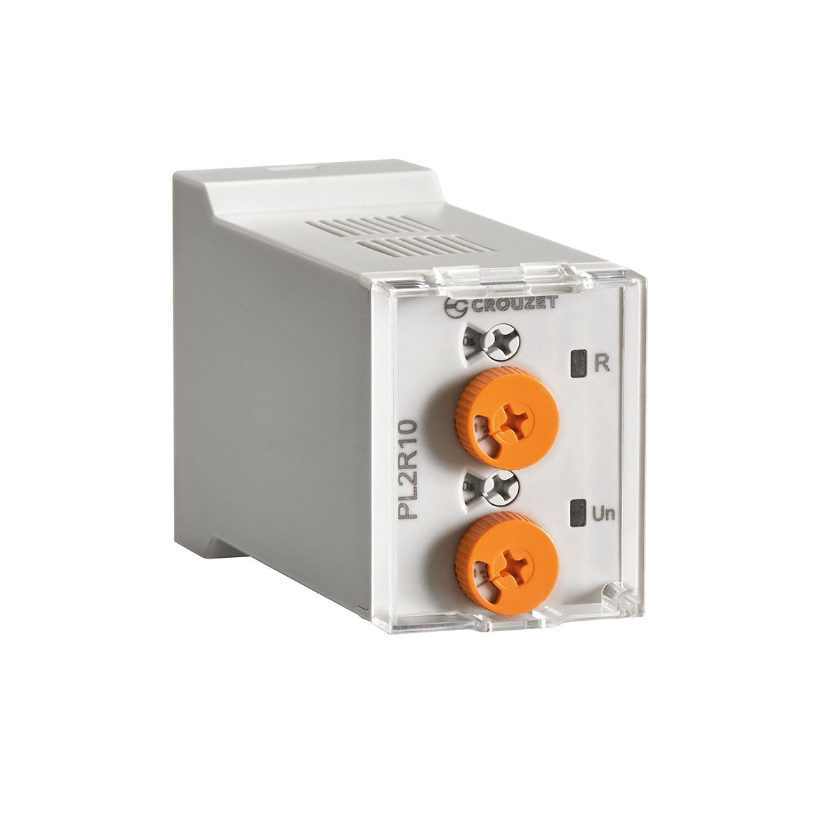 Crouzet PL2R Zeitrelais, Steckanschluss , 0,05 s [arrow/] mehrere Stundenmin, 12 → 240V ac/dc, 2 Kont.