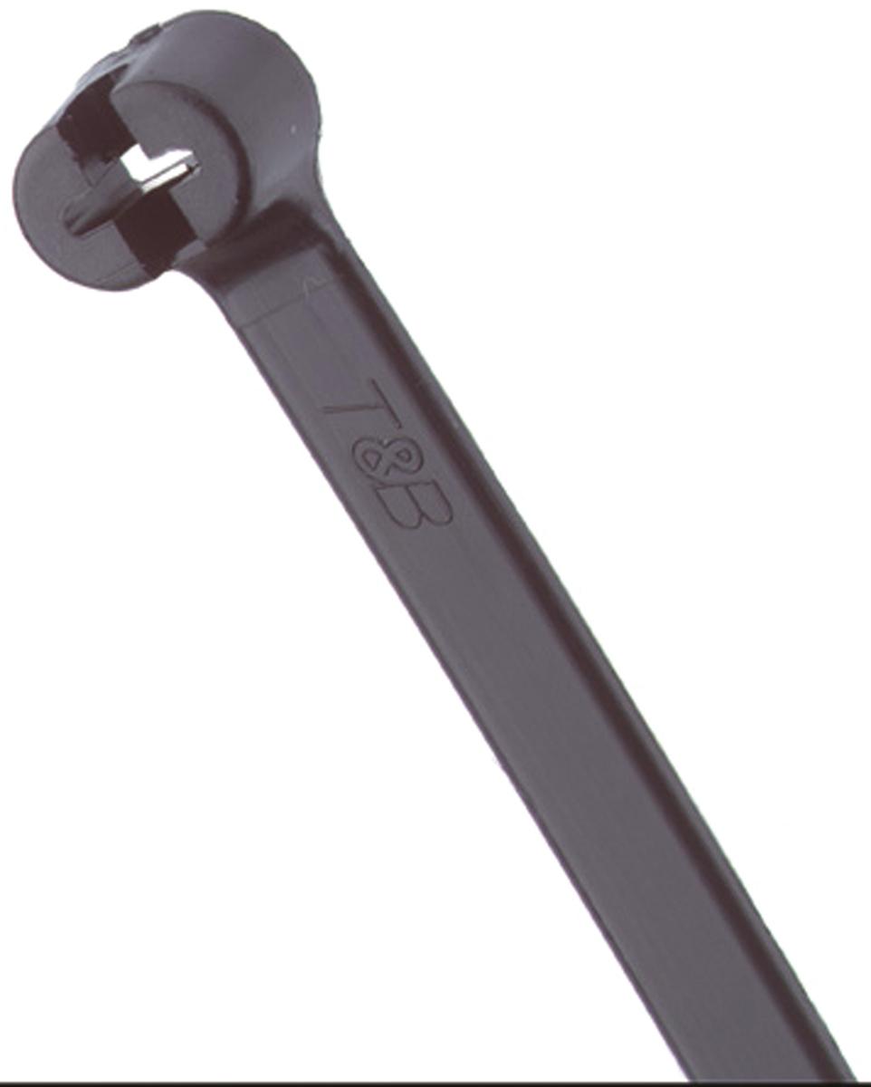 Thomas & Betts Ty-Rap Nylon 66 Kabelbinder Witterungsbeständig Schwarz 3,56 mm x 208.3mm, 1000 Stück