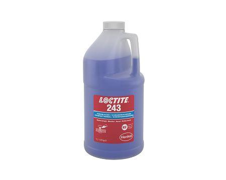 Produktfoto 1 von Loctite 243 Schraubensicherung Blau 1 l, Mittelfest aushärtend in 10 min