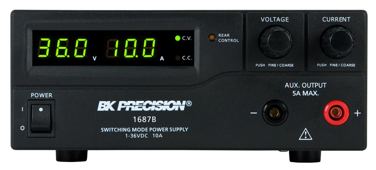 BK Precision Analog  Labornetzgerät 360W, 1 → 36V / 0 → 10A, DKD/DAkkS-kalibriert