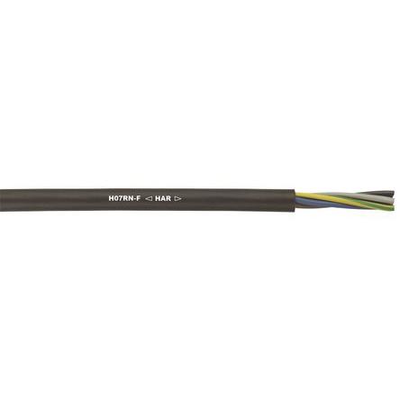 Lapp Netzkabel, 2-adrig Schwarz x 1,5 mm² /Ø 8.5 → 11mm 18 A, 100m, 450/750 V, Gummi