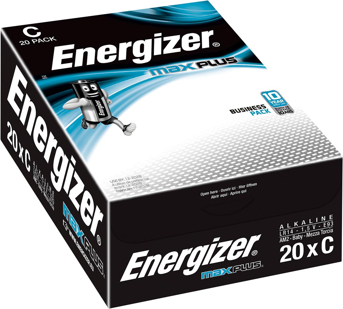 Produktfoto 1 von Energizer MAX Alkali C Batterien, 1.5V, 8.5Ah