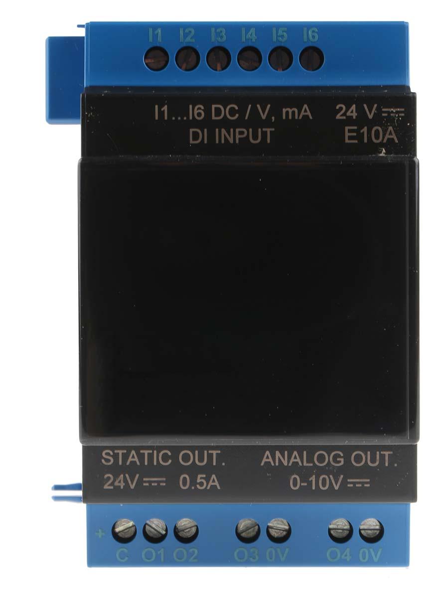 Produktfoto 1 von Crouzet IB IL 24 DO 4-XC-PAC SPS-E/A Modul für Serie em4, 6 x 0 → 10 V, konfigurierbar, digital IN / 4 x Analog