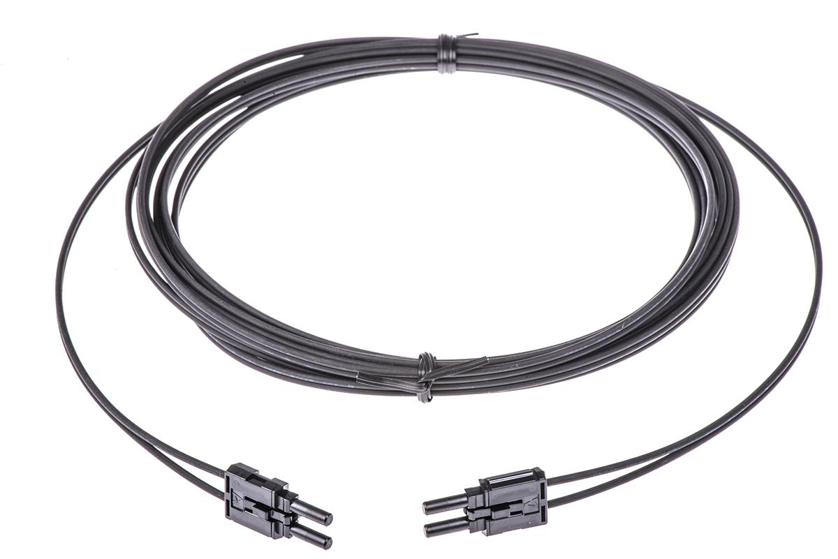 Produktfoto 1 von Broadcom LWL-Kabel 5m Schwarz 1000μm