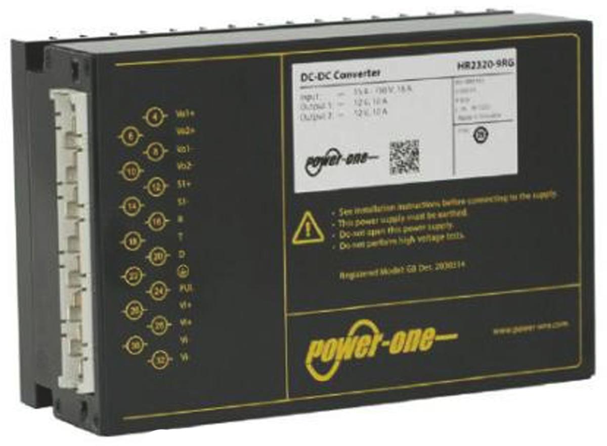 Produktfoto 1 von BEL Power HR DC/DC-Wandler 240W 110 V dc IN, 12V dc OUT / 10A 2 kV ac, 2.8kV dc isoliert