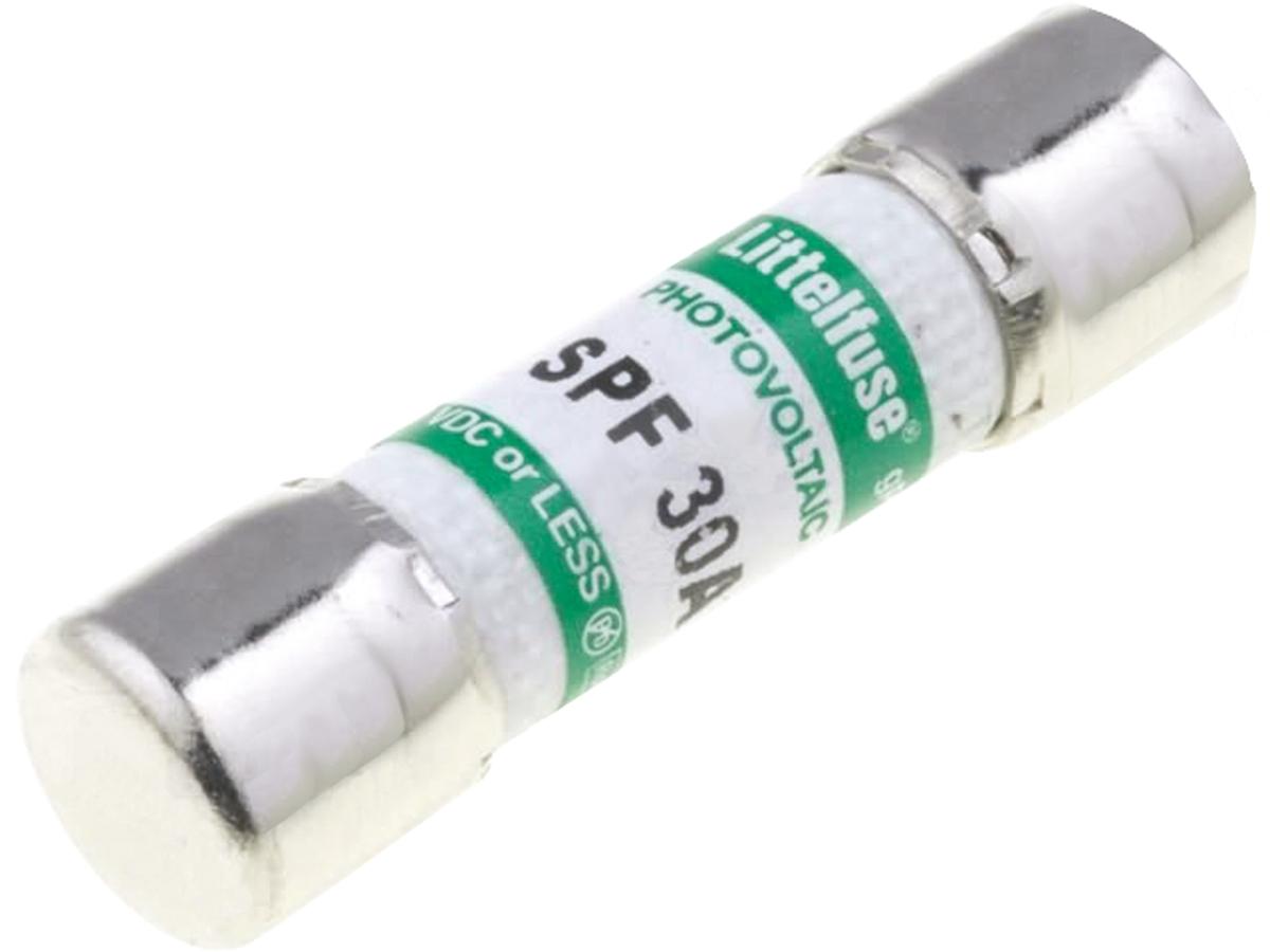 Produktfoto 1 von Littelfuse SPF Feinsicherung F / 30A 10 x 38mm 1kV dc Melamin