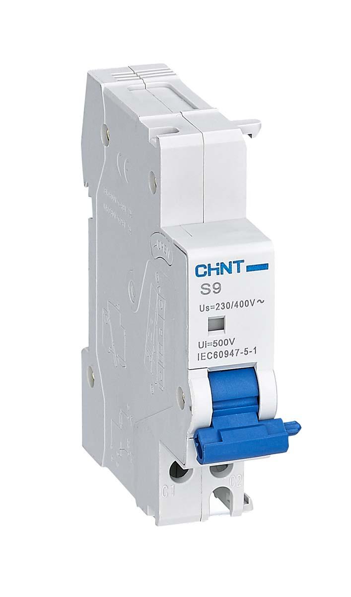 Produktfoto 1 von CHINT S9 für NB1, NB1L, NB3LE, NBH8, NBH8LE, 48 V dc, 230/400V ac / 3A