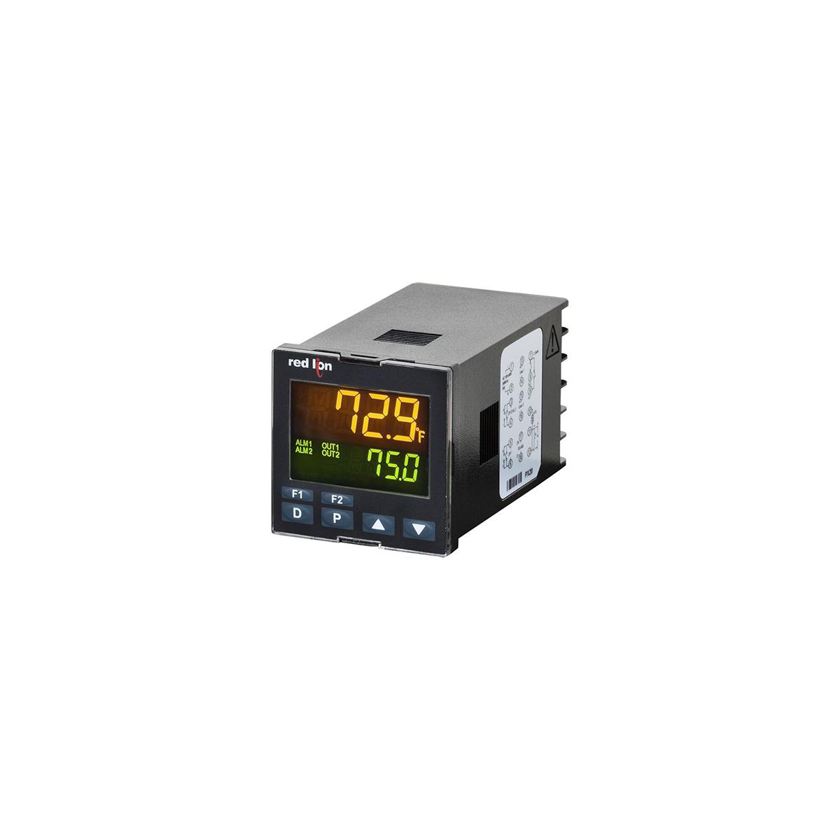 Red Lion PXU PID Temperaturregler Tafelmontage, 2 x Logik/SSR, Relais Ausgang/ Analog Eingang, 100 240 V ac, 48 x 48mm