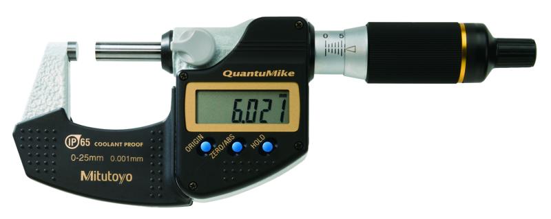 Produktfoto 1 von Mitutoyo Digital Mikrometer Spezial-Messschraube Metrisch, 0mm bis 25mm / ±1 μm