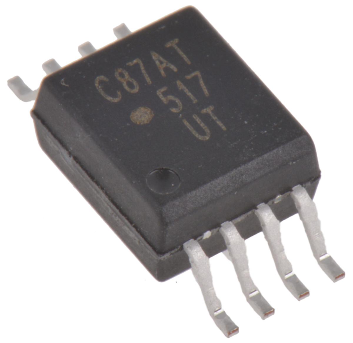 Produktfoto 1 von Broadcom Isolationsverstärker 3 → 5,5 V 1-Kanal 1.01V/V SOIC