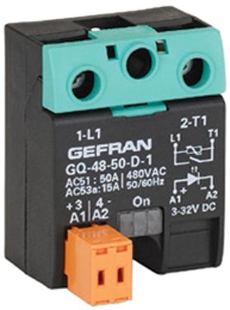 Produktfoto 1 von Gefran GQ SMD Halbleiterrelais mit Nulldurchgang 480 V ac / 50 A