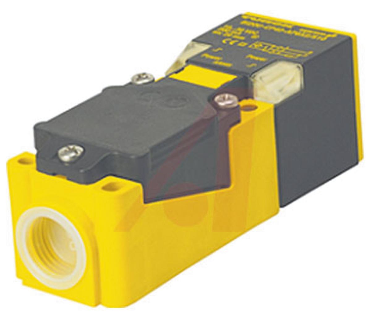 Produktfoto 1 von Turck Näherungssensor PNP 10 → 65 V dc / 200 mA, Kubisch 15 mm, IP68