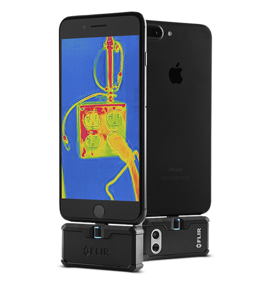 Produktfoto 1 von FLIR ONE Pro LT for Smartphones Wärmebildkamera Fest-Fokus 80 x 60Pixel, -20 → +120 °C / 100mK