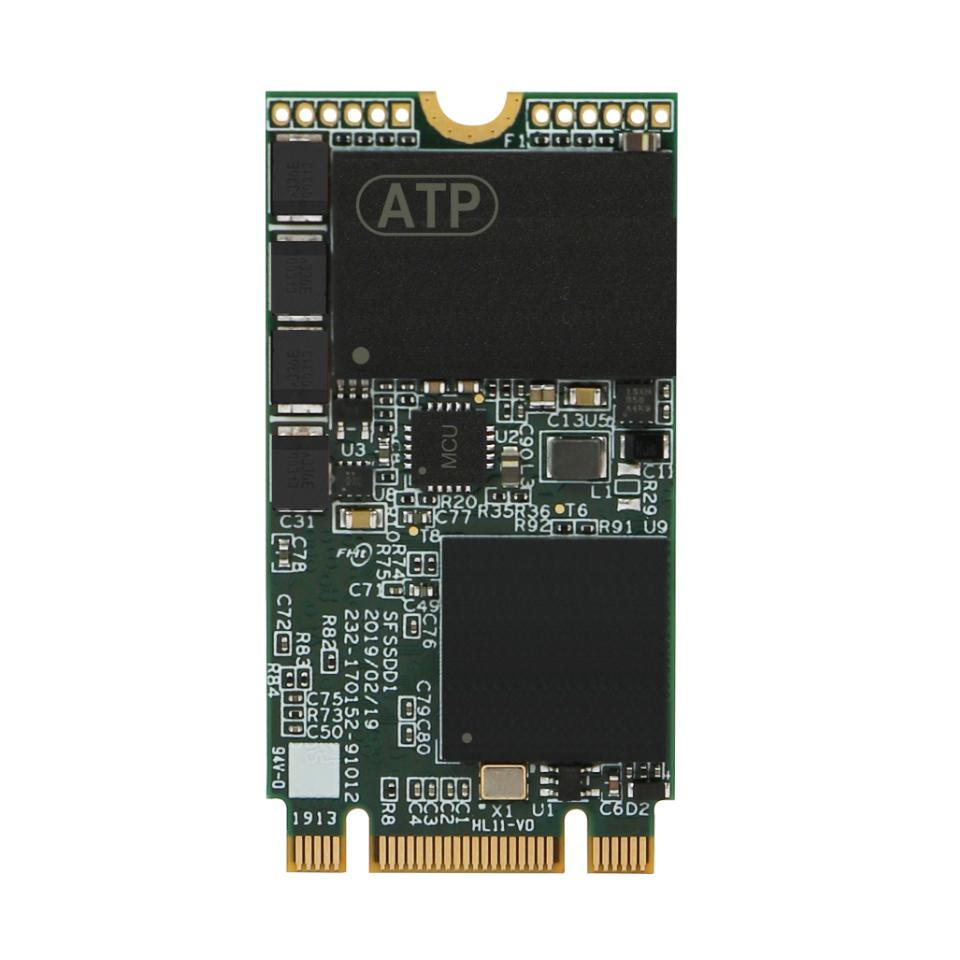 Produktfoto 1 von ATP A600Si, M.2 (2242) Intern SSD SATA III Industrieausführung, 16 GB, SSD